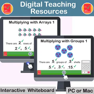 Multiplication – Groups, Arrays, Repeated Addition – sample page 4