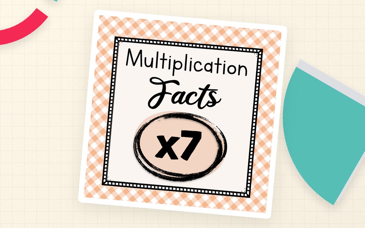 Multiply by 7 Worksheets with Answer Keys preview