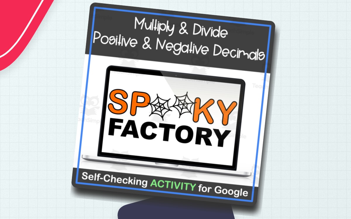Multiplying & Dividing Positive and Negative Decimals Self-Checking Digital Activity for… preview