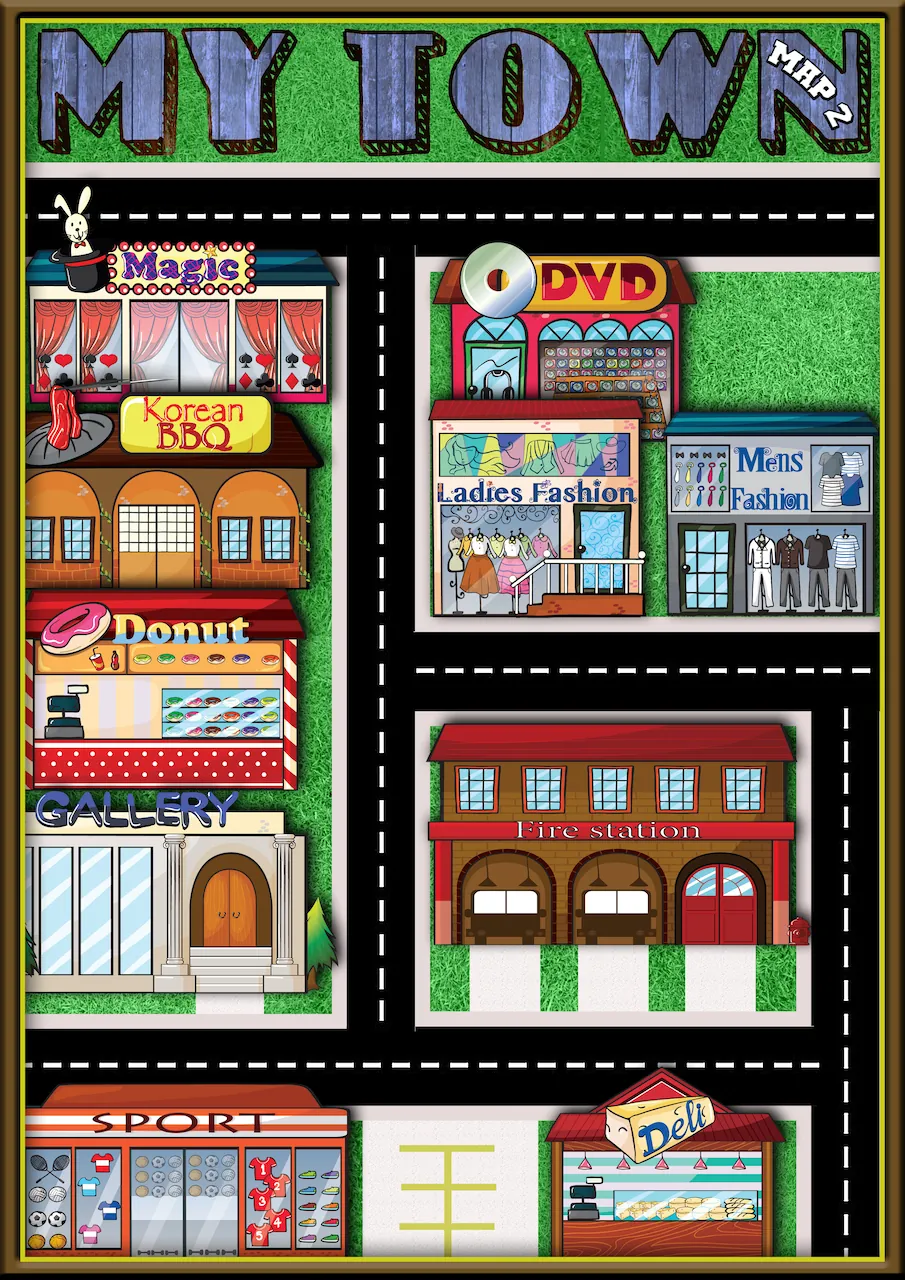 My Community Vocabulary Icons Set 2 – cover