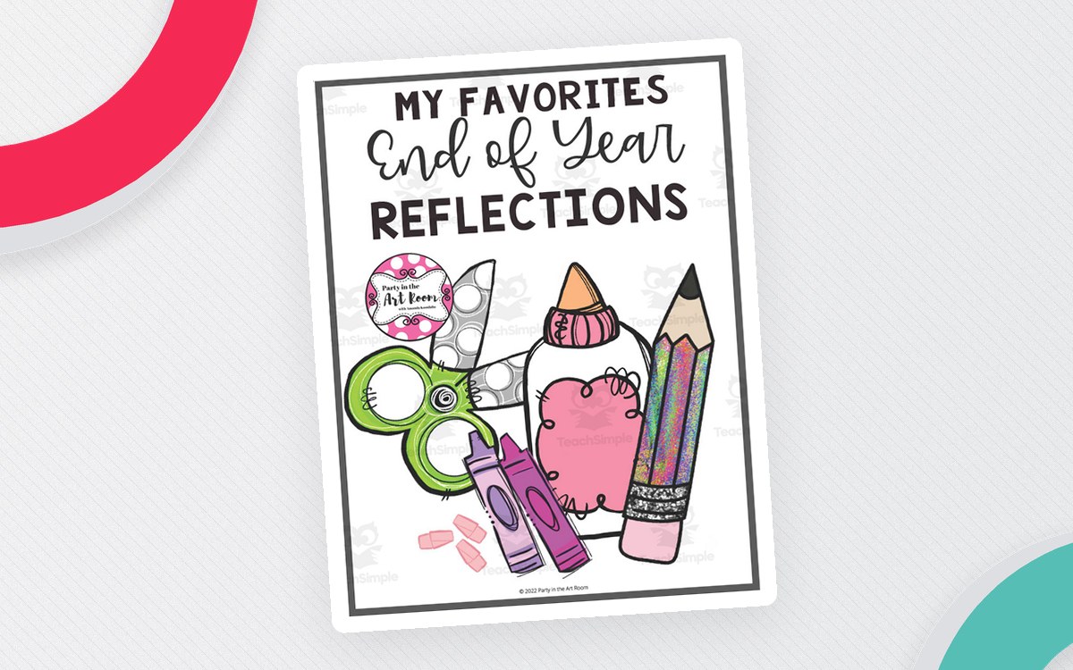 My Favorites | End of Year Reflections preview: A title page