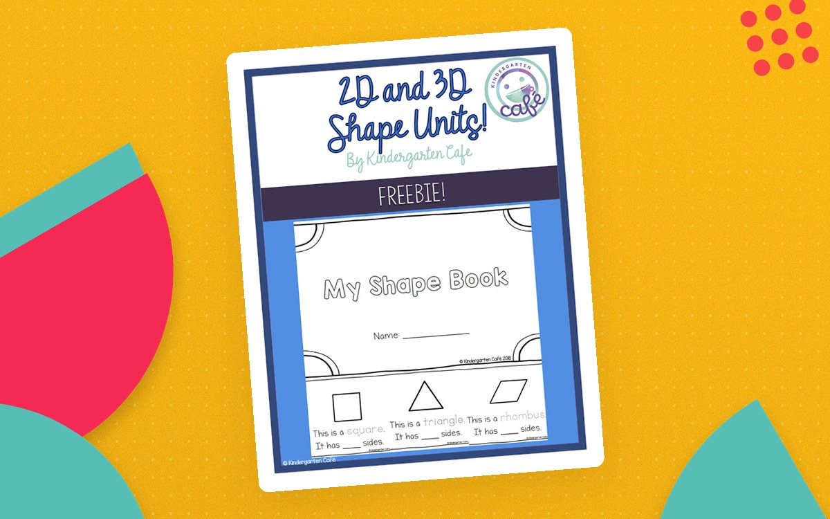 My Shape Book | Printable Math Shapes Activity preview