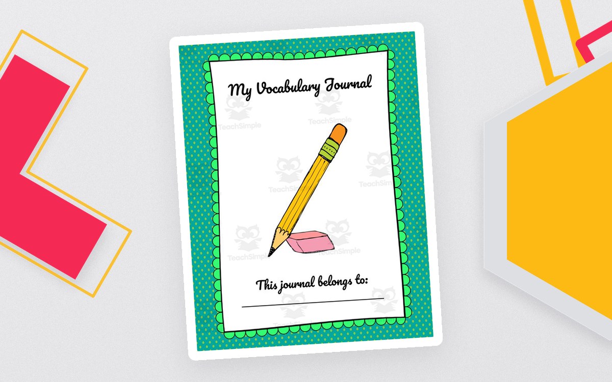 My Vocabulary Journal – Cross-Subject Printable preview