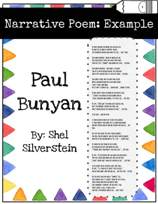Narrative Poetry – Posters & Graphic Organizers – preview 3