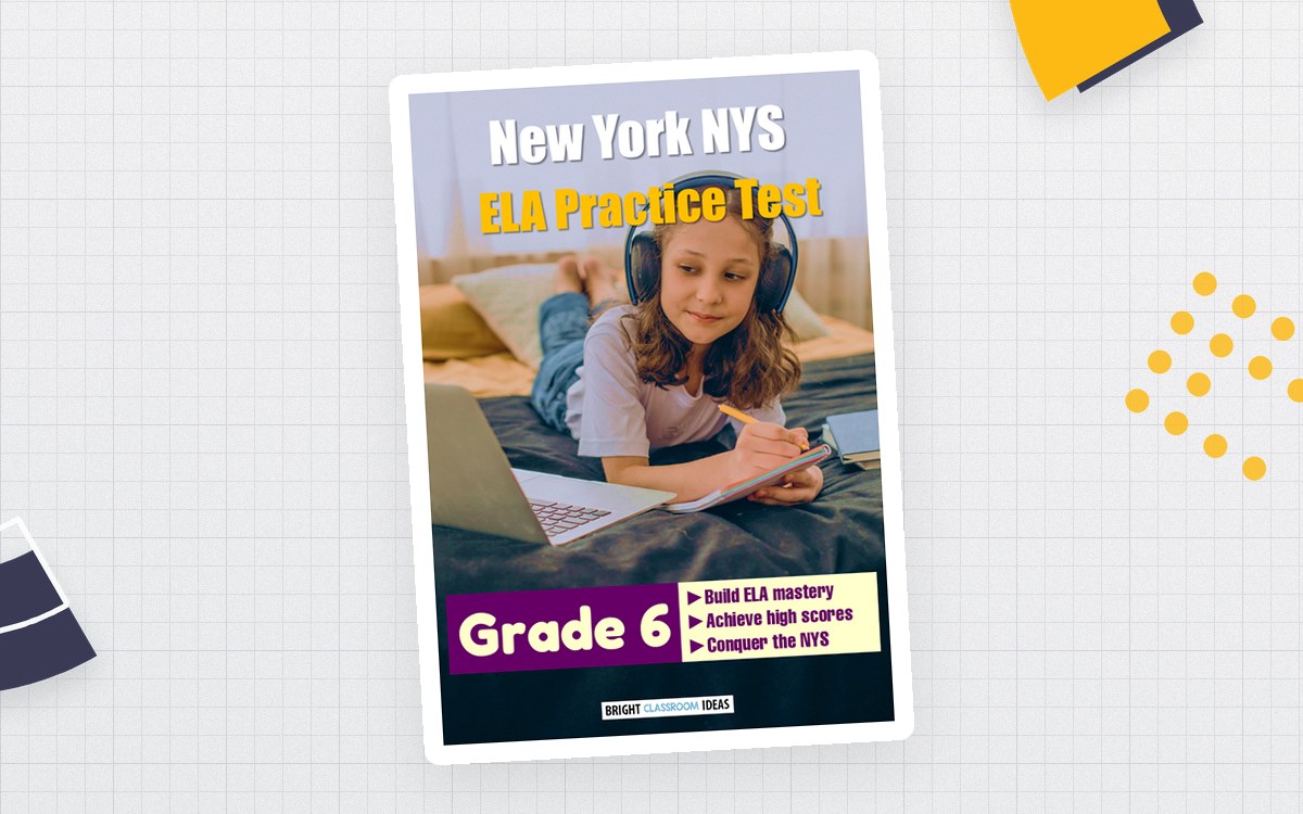 New York NYS ELA Practice Test for Grade 6 teaching resource preview