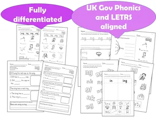 ng Phonic Worksheets – sample page 4