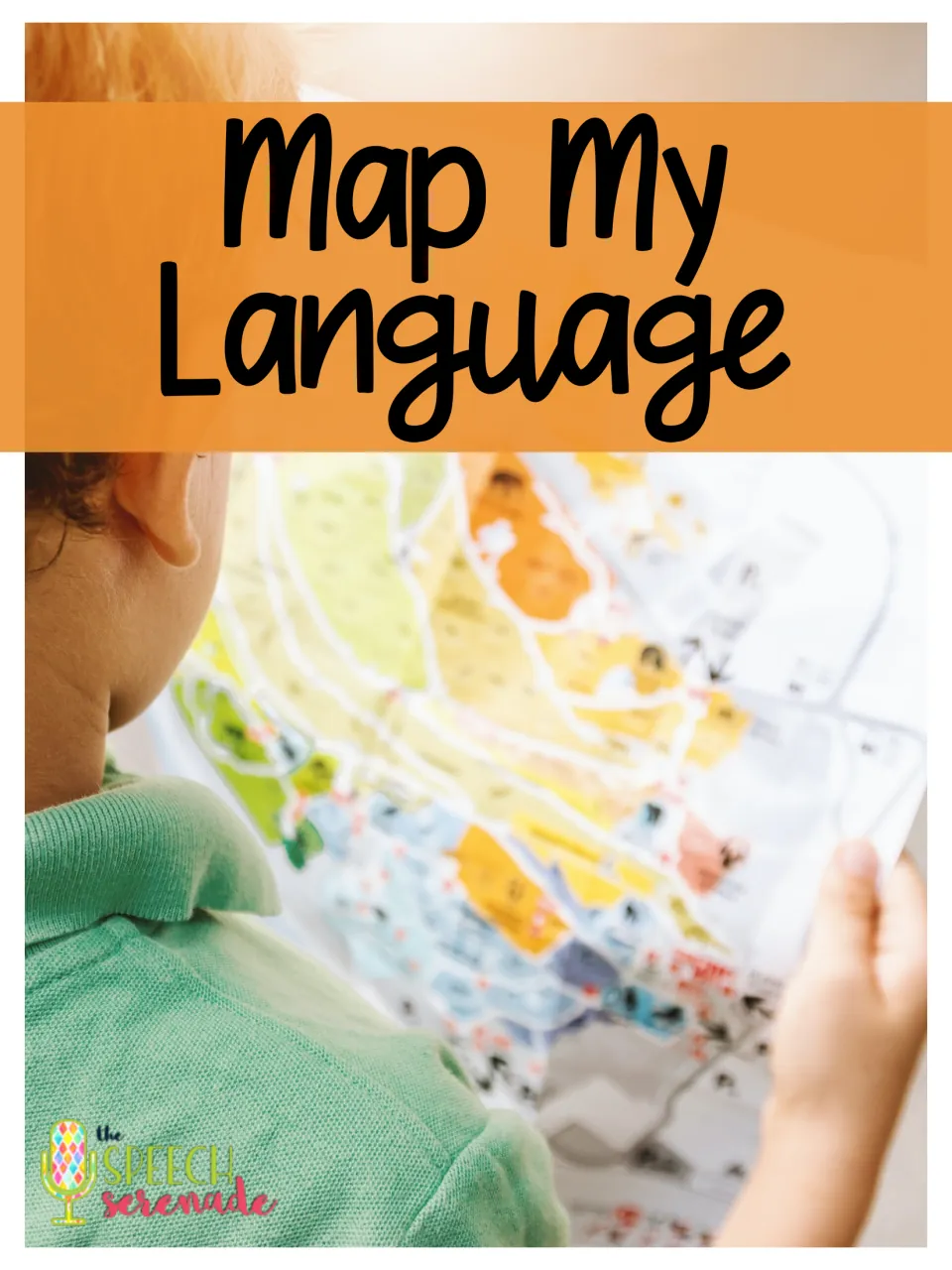 Map My Language cover introducing the interactive map companion for language practice on a virtual zoo trip