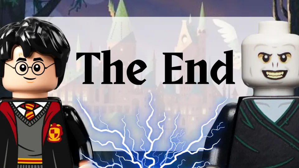 Closing slide displaying 'The End' to mark the conclusion of the 10-slide author biography presentation