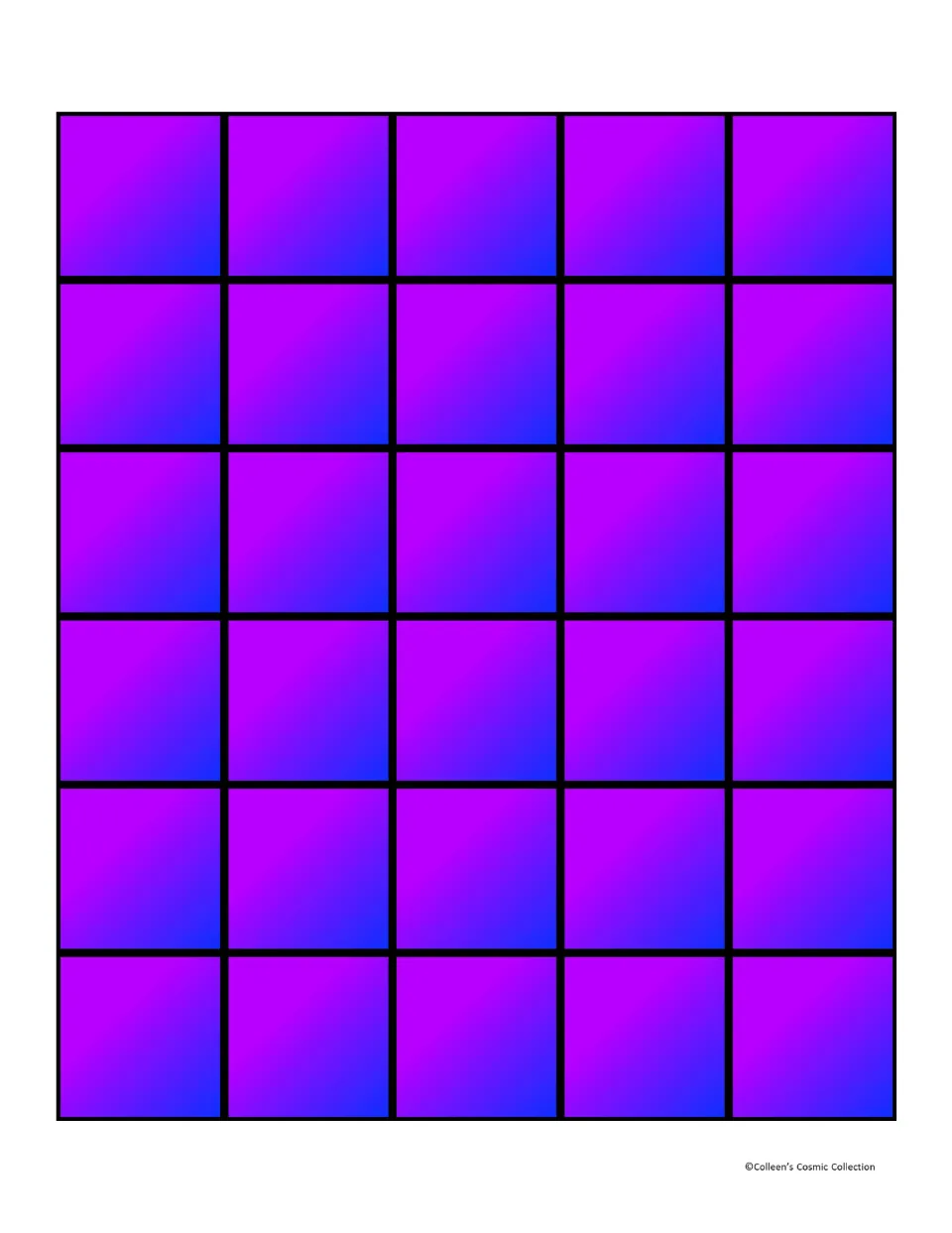 Thirty cut-out playing squares for covering matching addition expressions on the number bonds bingo boards