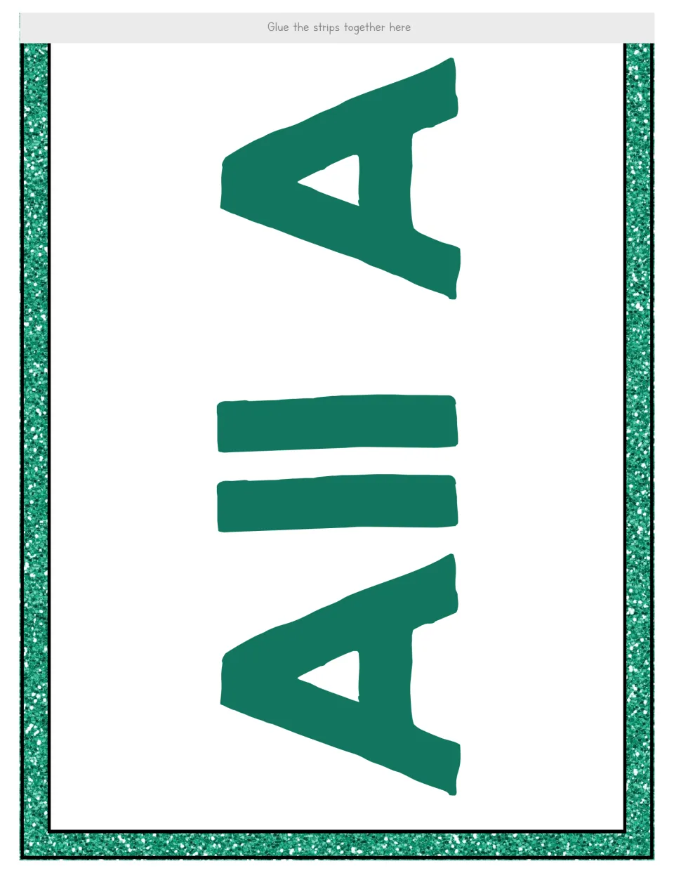 Number 10 display banner section showing All and the initial A of About, forming the start of the title