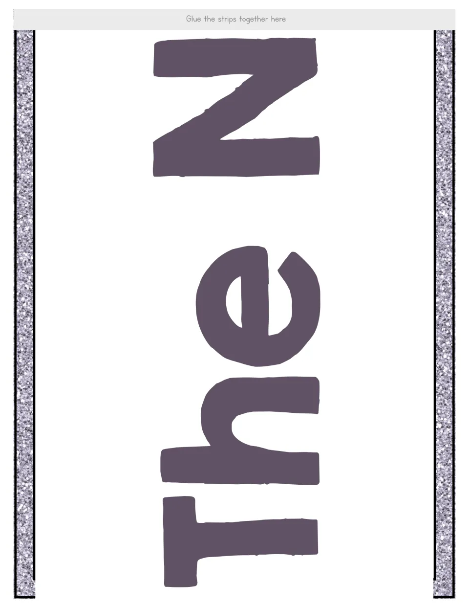Number eleven display banner section reading The N, joining the other sections to form All About The Number 11!