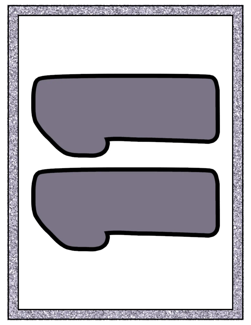 Number eleven unit poster featuring a large numeral 11 without a word label, printed in landscape orientation