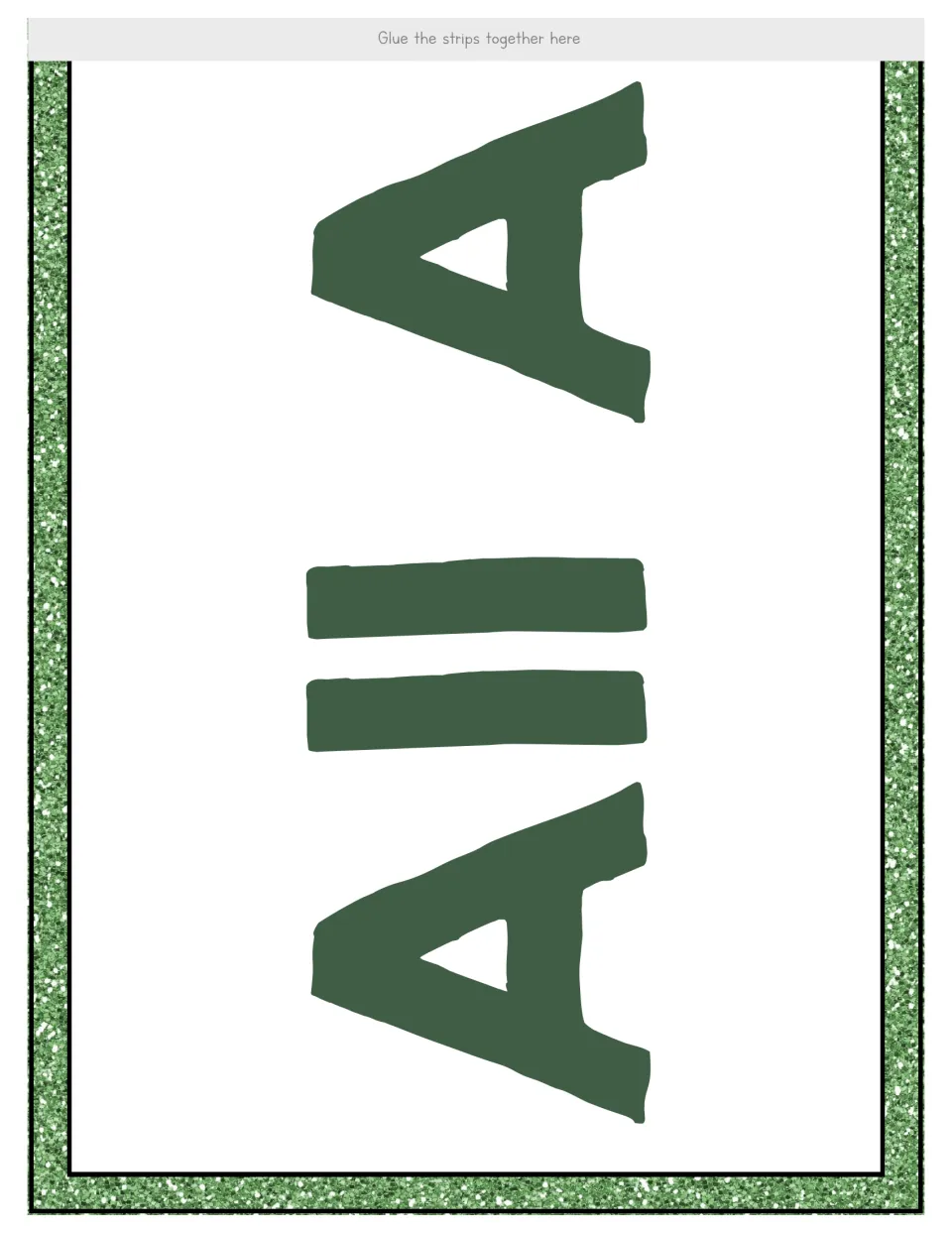 Opening section of the number 4 unit's display banner reads 'All A,' starting the title 'All About'