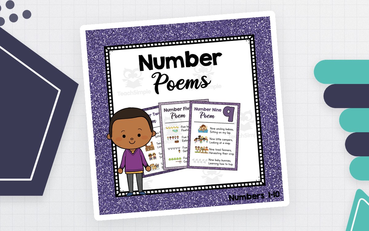 Number Poems | Preschool Number Resources preview