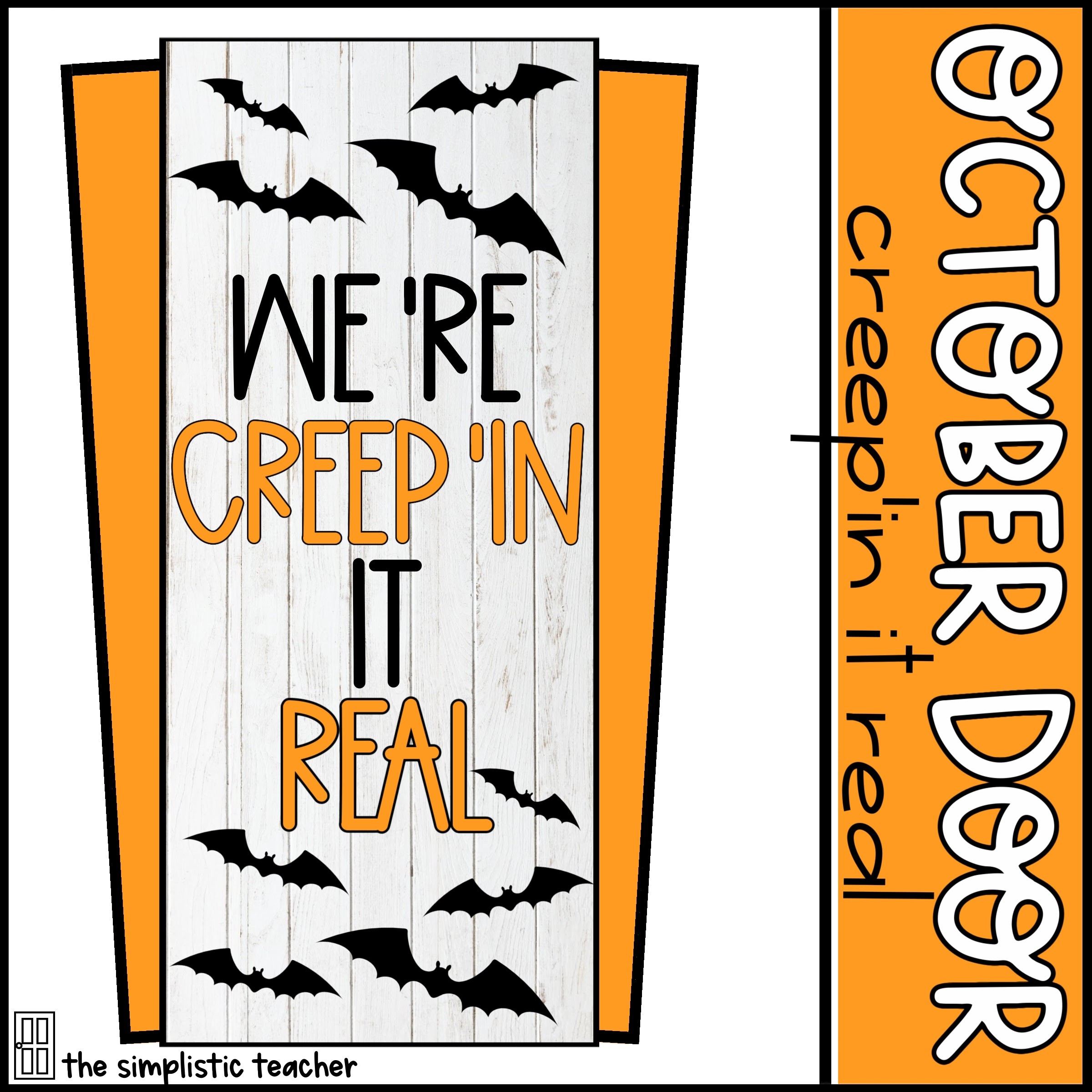 October Door Set: Creep'in It Real teaching resource preview