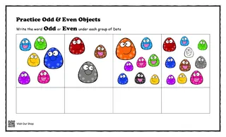 Odd and Even Numbers – Tracing & Sorting Set – sample page 3