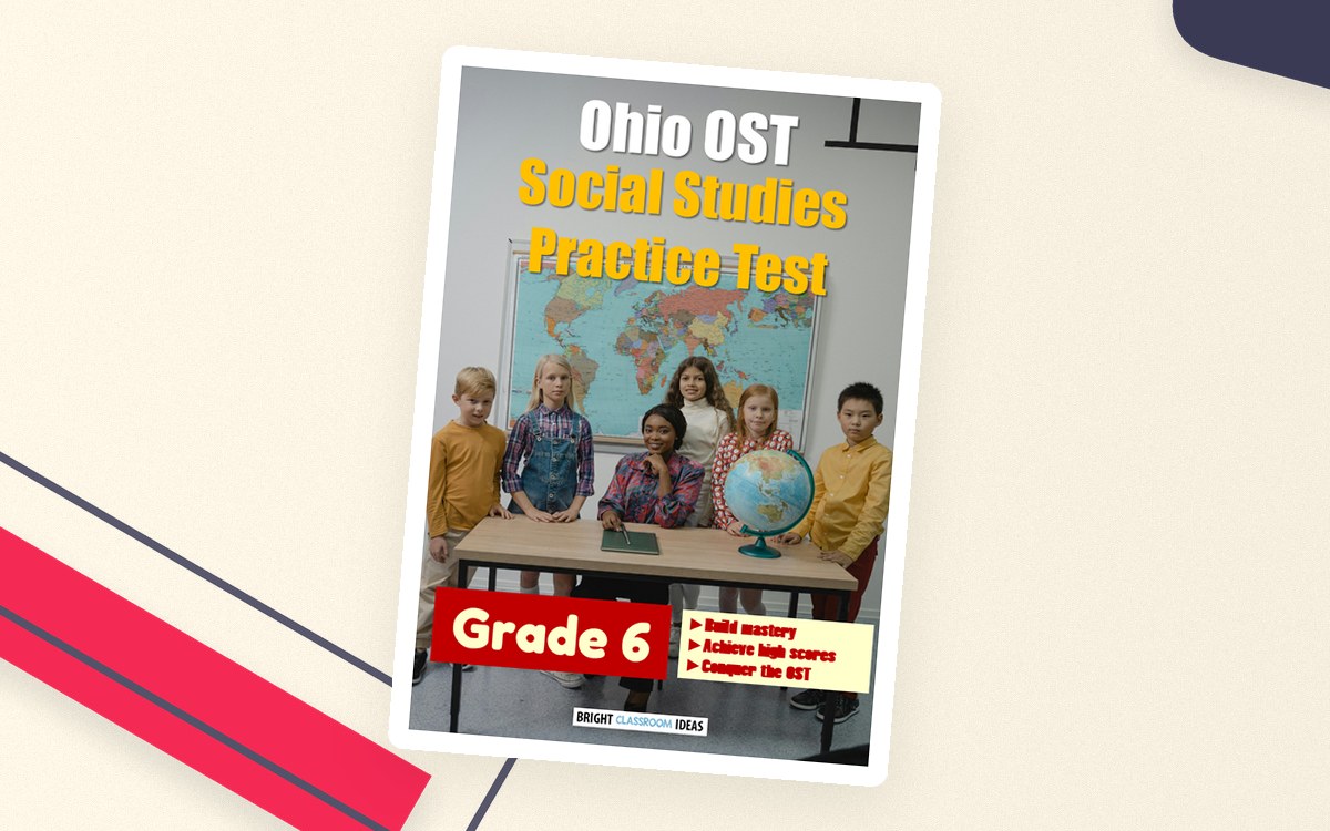 Ohio (OST) Social Studies Practice Test for Grade 6 teaching resource preview