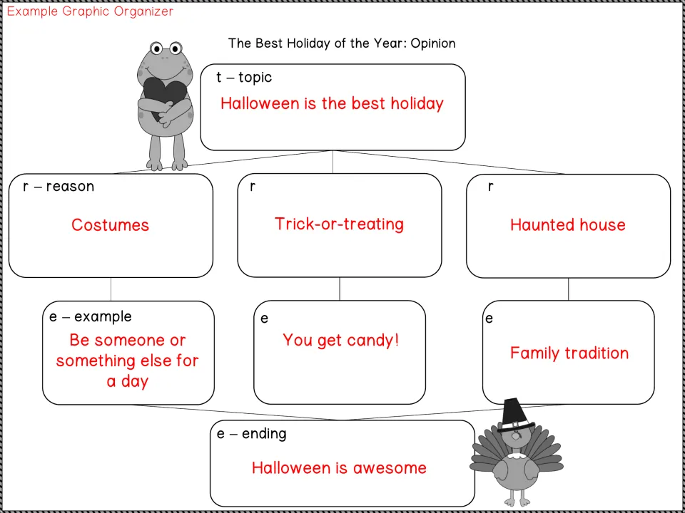Model TREE organizer for the best holiday: Halloween, with costumes, trick-or-treating and a haunted house as reasons
