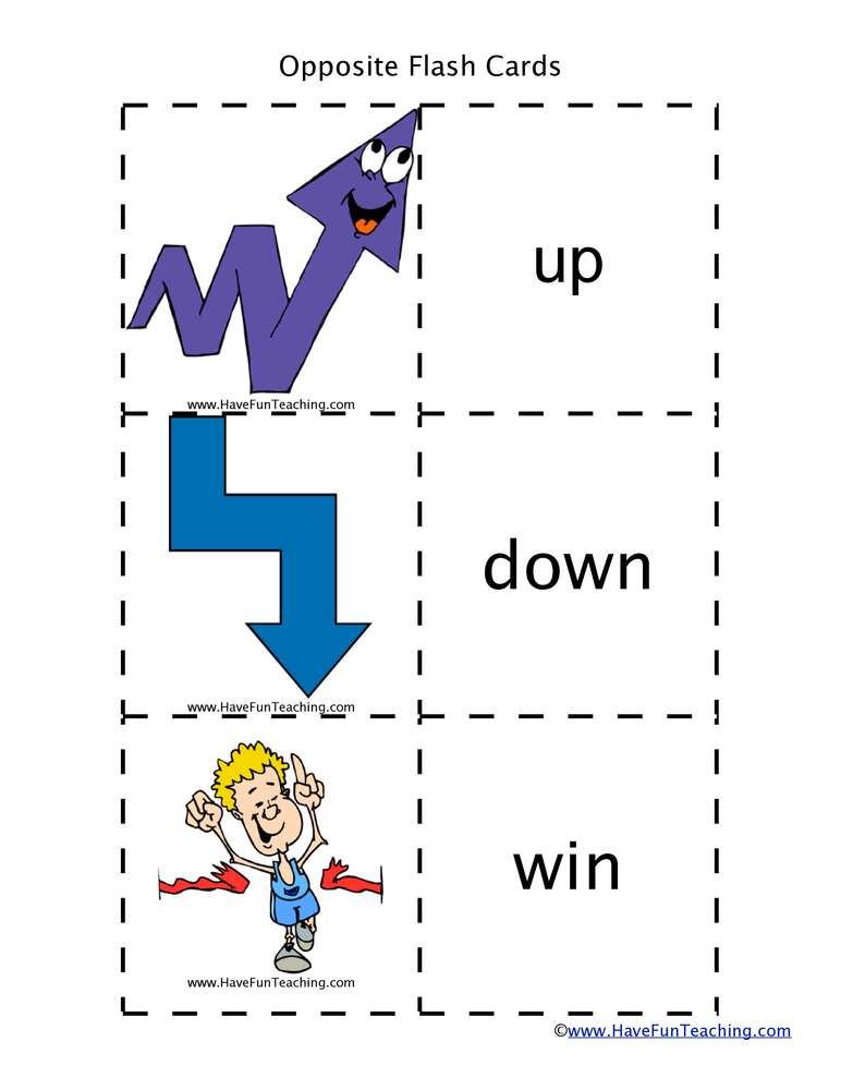 opposites-flash-cards-by-teach-simple for Free Printable Opposites Flashcards Pdf Opposites Flash Cards by Teach Simple for Free Printable Opposites Flashcards Pdf