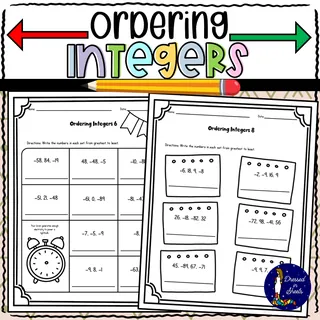 Ordering Integers – cover