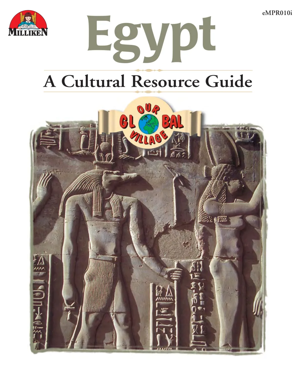 Cover of Egypt: A Cultural Resource Guide, featuring a photograph of ancient Egyptian carved figures