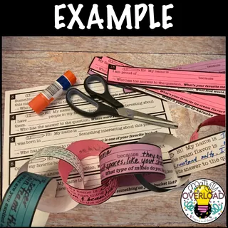 Paper Chain Get-to-Know-You Activity | Perfect Back to School Game | Editable – preview 2