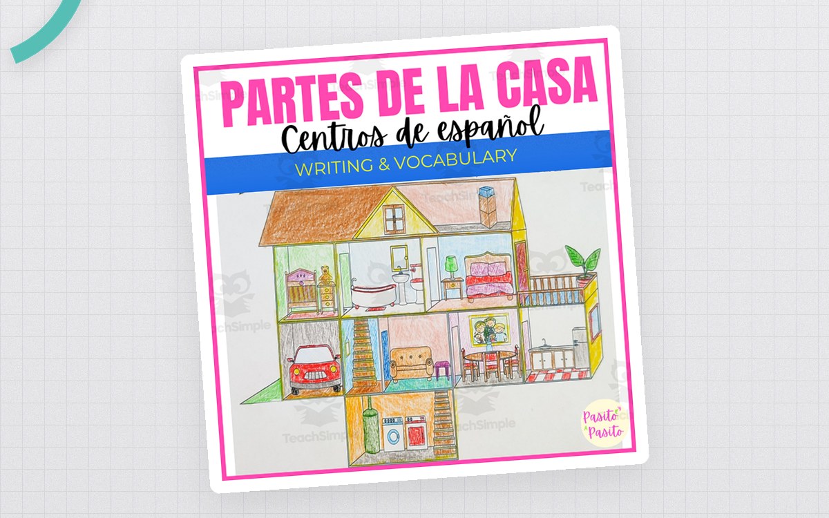 Partes de la Casa – Spanish House Vocabulary Set preview