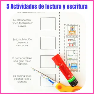 Parts of the house in Spanish - Partes de la casa Freebie – sample page 2