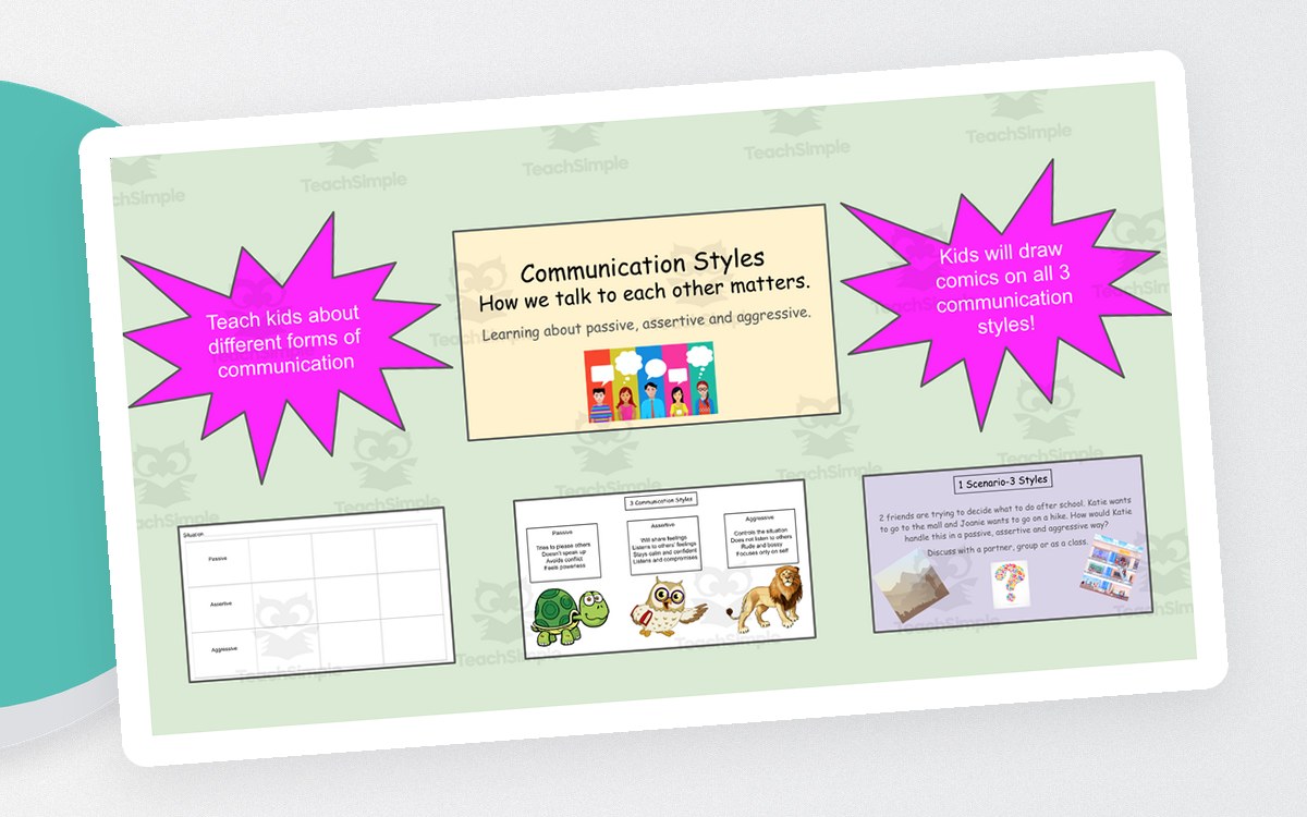 Communication Styles – Passive/Assertive/Aggressive preview