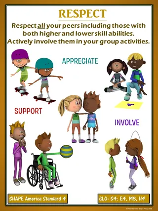 Respect Poster – Diversity & Inclusion for PE Class – cover