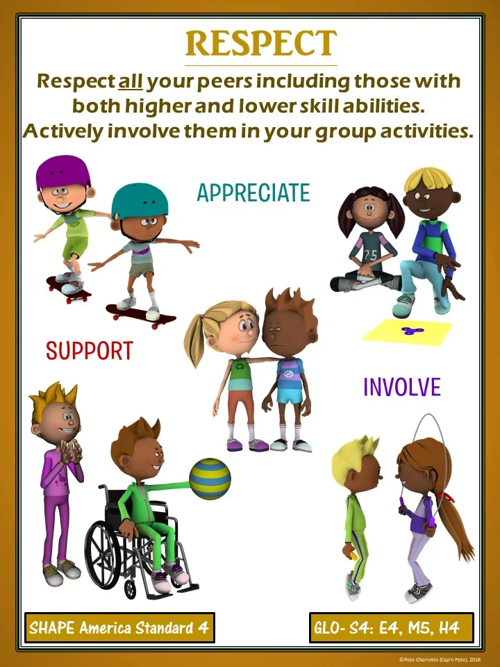 Respect Poster – Diversity & Inclusion for PE Class – cover