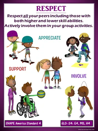 Respect Poster – Diversity & Inclusion for PE Class – preview