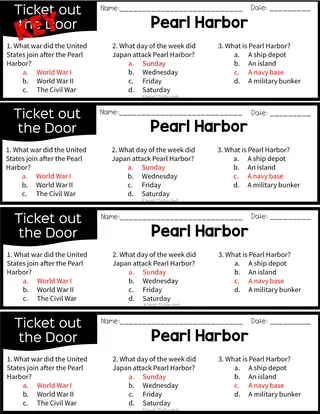 Pearl Harbor Reading Packet – sample page 3