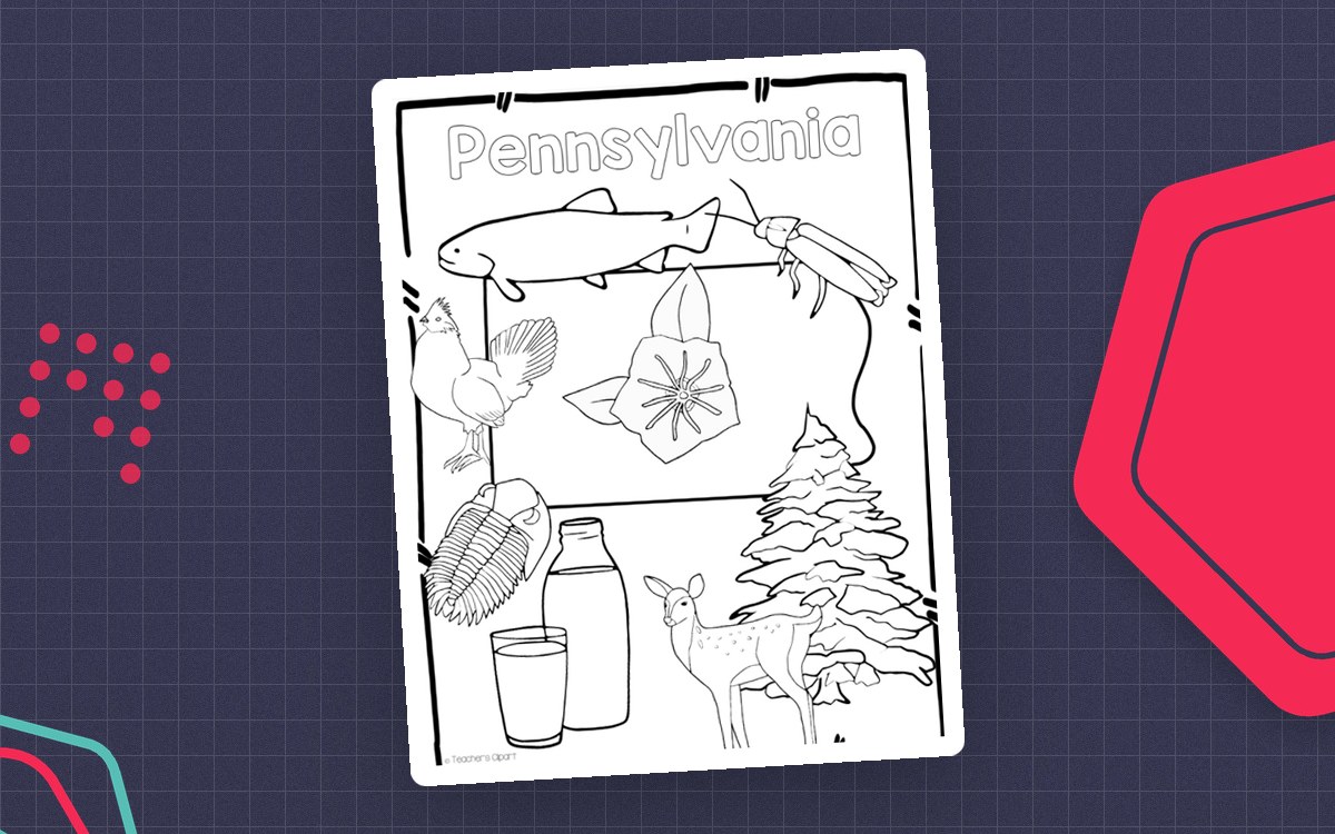 Pennsylvania State Symbols – Clip Art Set preview