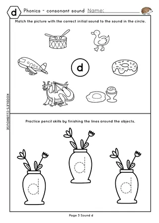 Phonics MDGOCK Worksheets – sample page 4