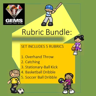 Physical Education Rubric Bundle – cover