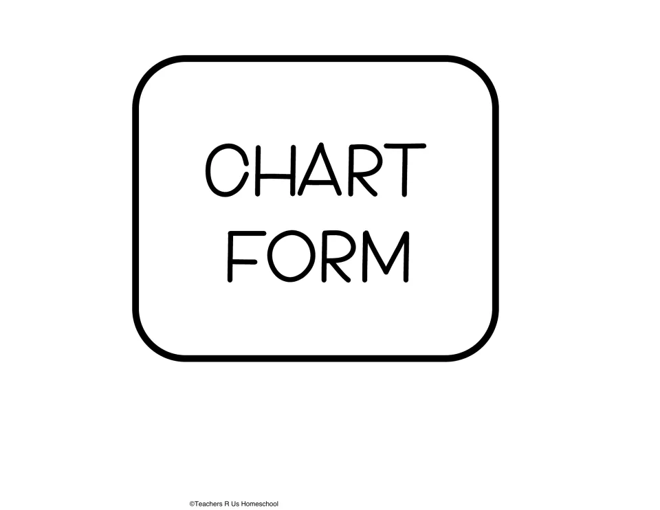 Chart Form label card to cut out, naming the first way of writing a number on the place value display