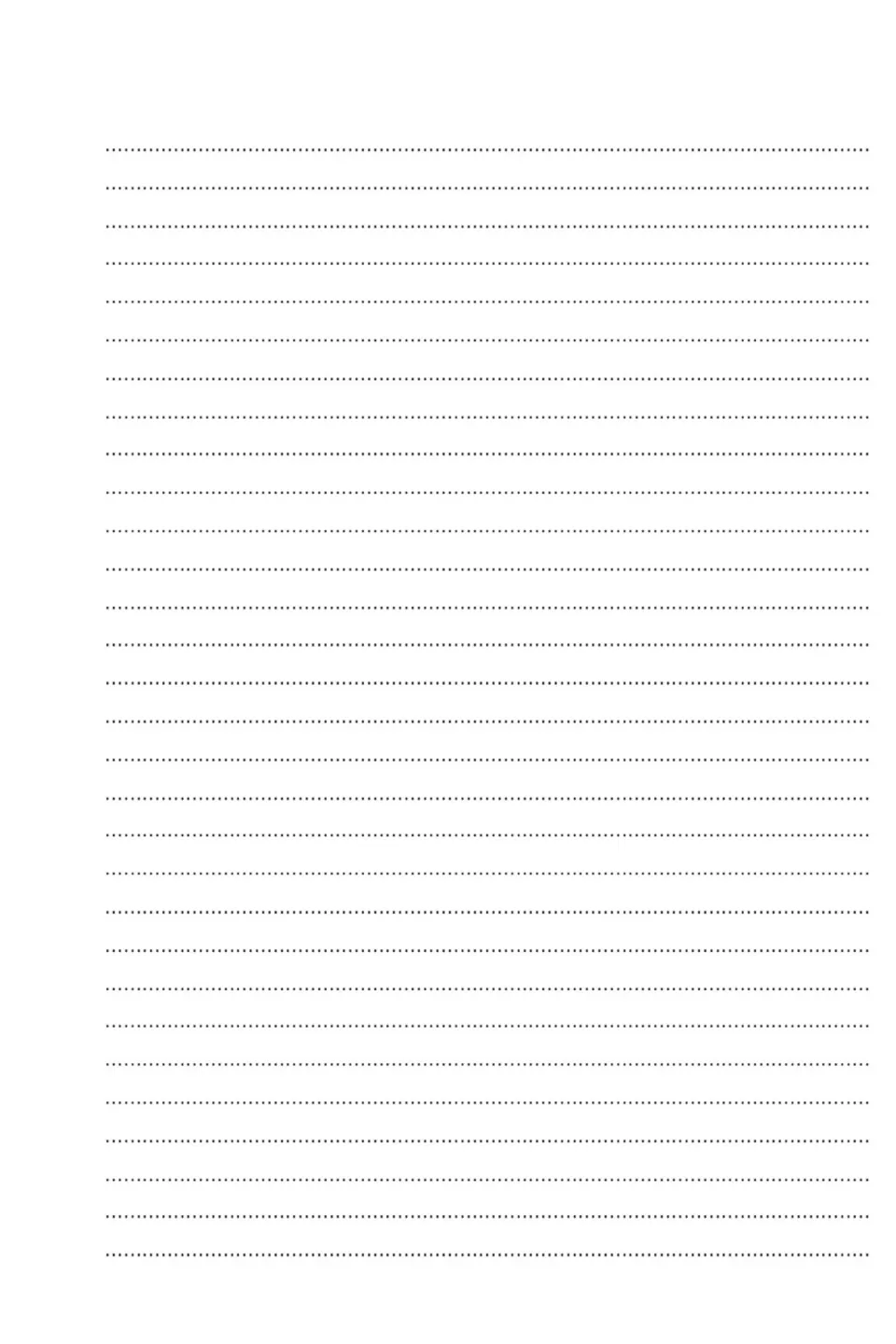 Final blank writing page for finishing the sequel story about what happens to Jack after the beanstalk is cut down