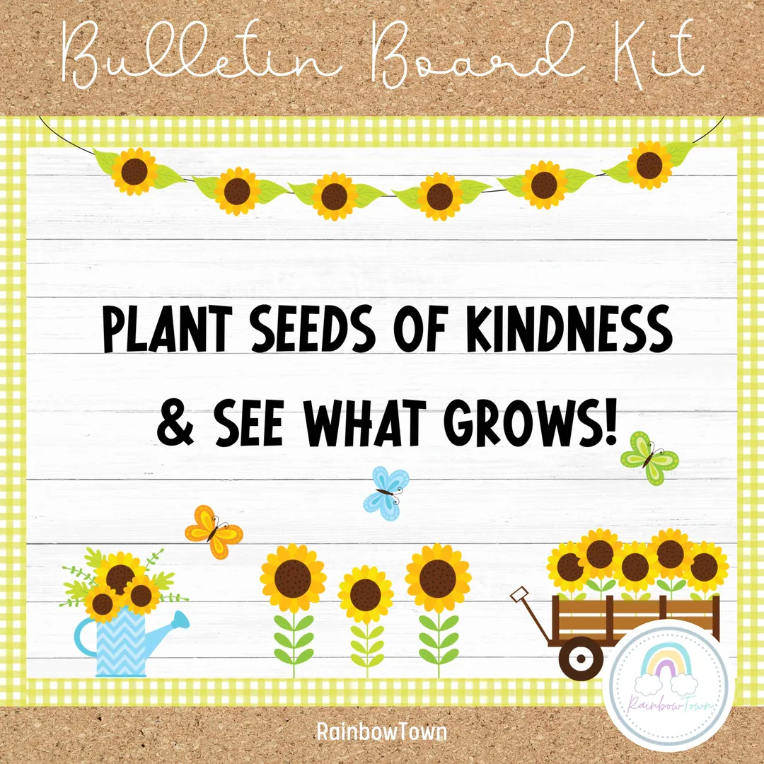 Plant Seeds of Kindness – Spring Bulletin Board – cover