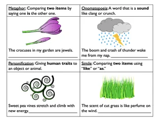 Poetry Terms Vocabulary Booklet – 8 Key Terms – sample page 4