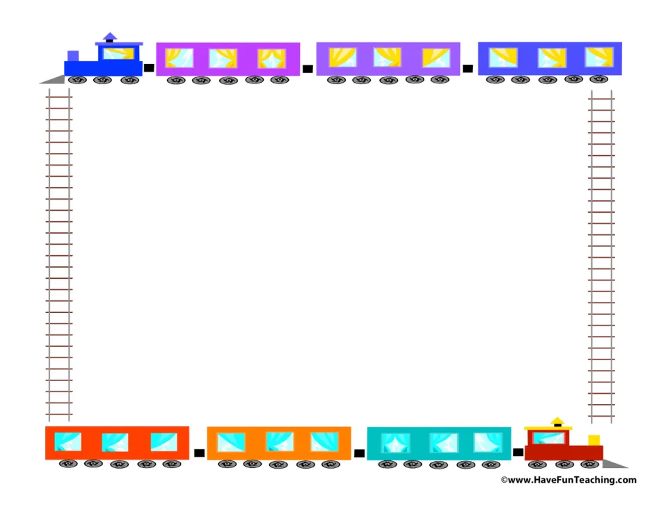 Blank writing page in the book-related activity resource for students to write about The Polar Express.