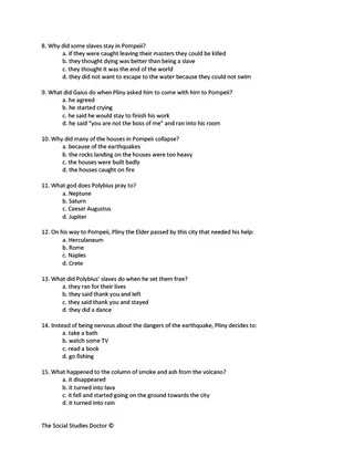 Pompeii: The Last Day Video Worksheet – sample page 4