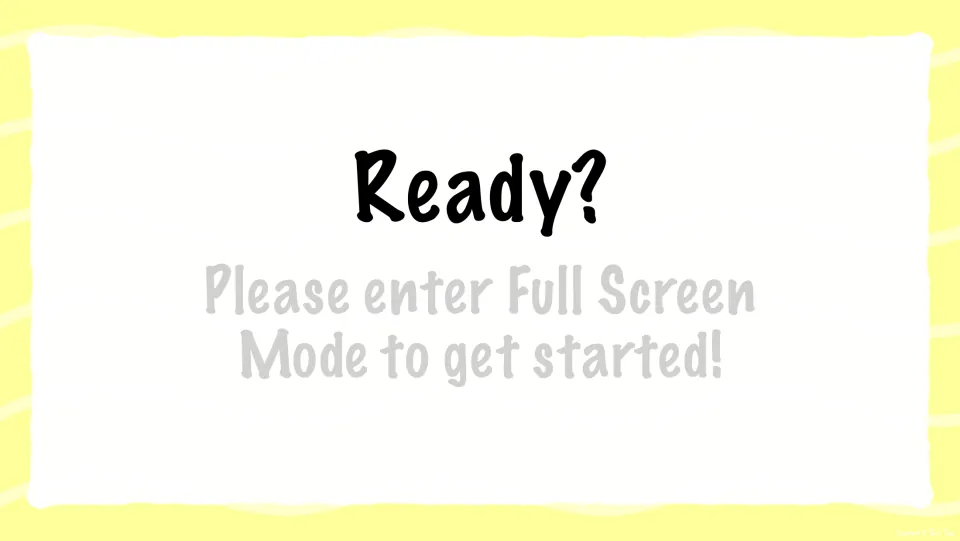 Ready? slide asking the class to enter Full Screen Mode before the prefix definitions begin
