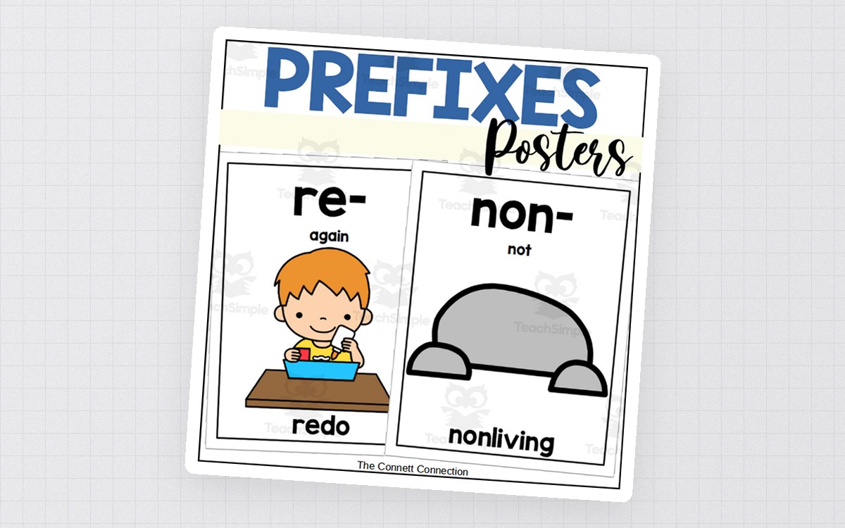 Prefixes Posters preview: twenty prefix reference visual