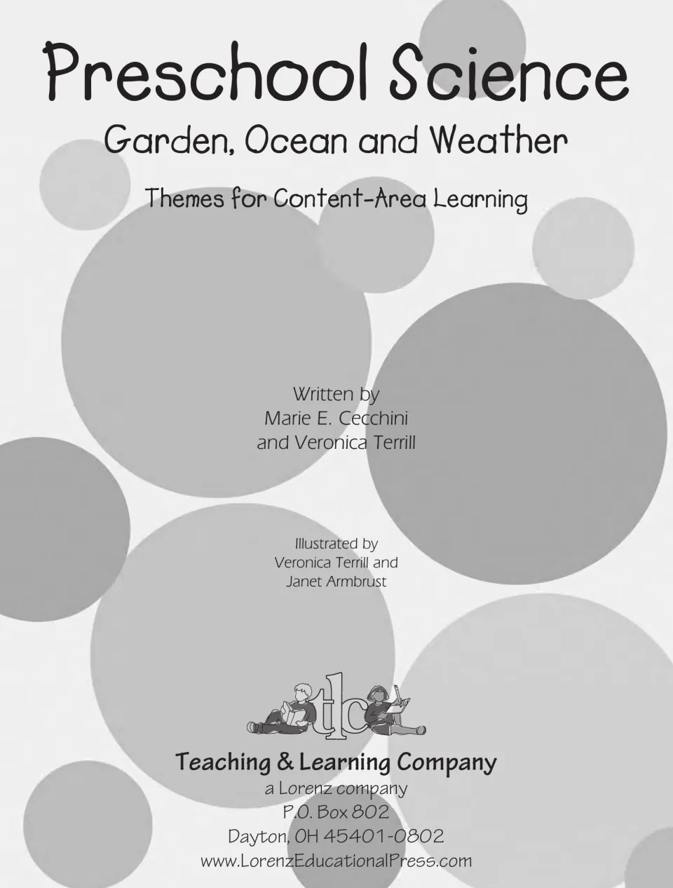 Title page: Garden, Ocean and Weather themes for content-area learning, by Marie E. Cecchini and Veronica Terrill