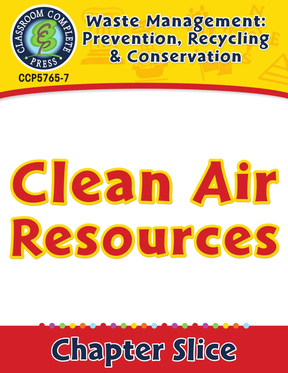 Clean Air Resources chapter slice cover, from the Waste Management: Prevention, Recycling & Conservation series