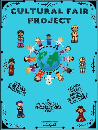 Cultural Fair Project – 3rd to 5th Grade Activity – cover