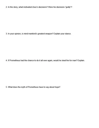 Prometheus the Firebringer Story Guide – sample page 2