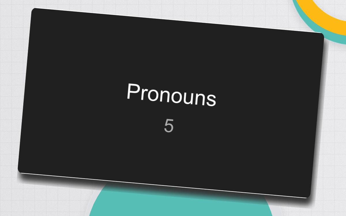 Pronouns Sample: Grammar Grades 3-4 (PPT) preview: Pronoun-classification presentation