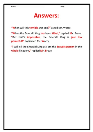 Proofreading Worksheet 2 – sample page 2